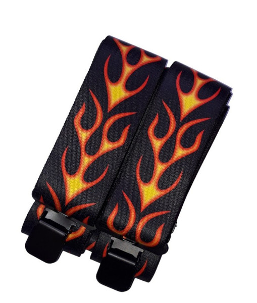 Pánské kšandy široké plameny (5)