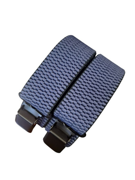 Pánské kšandy Modré široké 4cm (1)