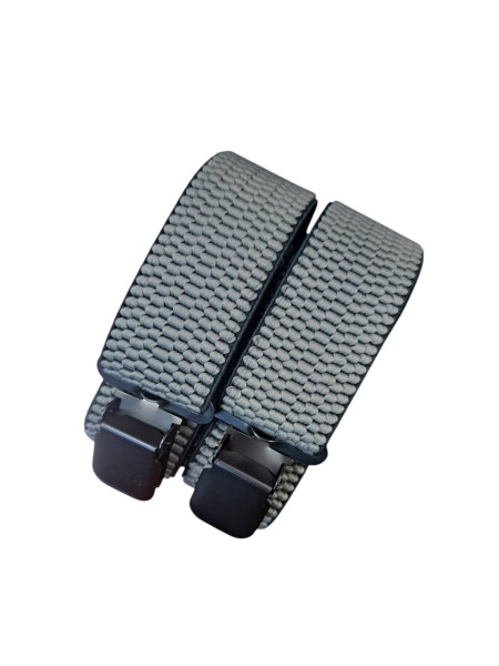 Pánské kšandy Šedé široké 4cm (1)