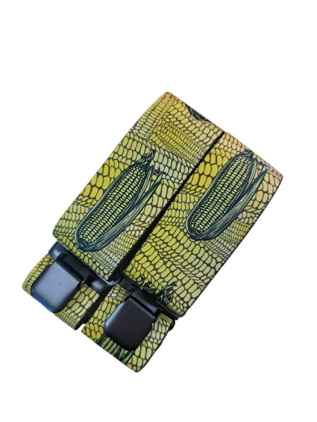 Pánské kšandy široké pro zahrádkáře béžové (1)