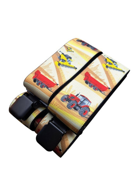 Pánské kšandy široké Traktor (1)