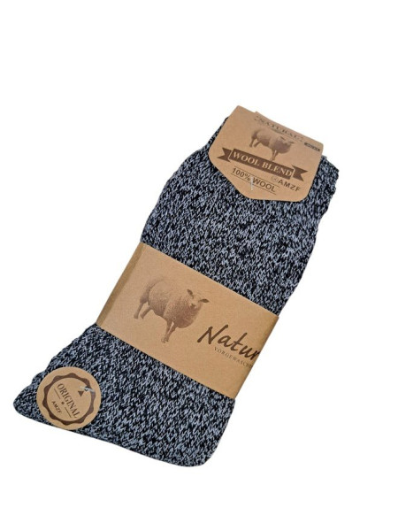 Pánské ponožky z ovčí vlny 3 páry (4)