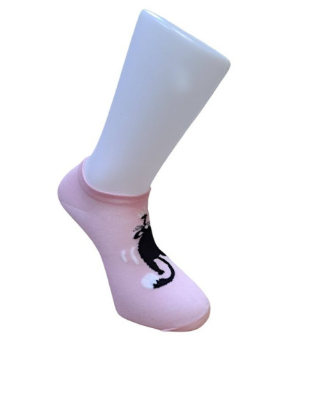 Dámské ponožky kočka kotníkové (2)