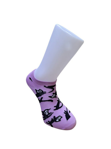 Dámské ponožky kotníkové kočičky (2)