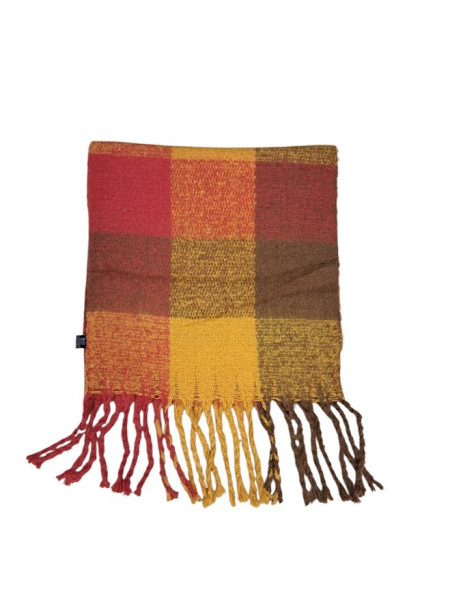 Dámská šála s třásněmi barva O (2)