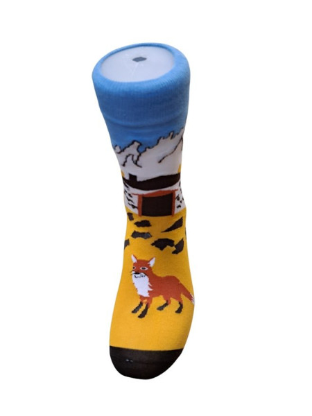 Veselé ponožky motiv Tatry-Rainerova chata 1301m (1)