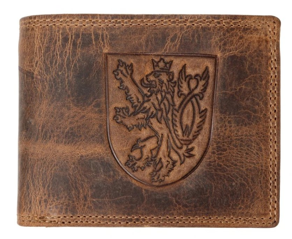 Kožená pánská peněženka Traktor (1)