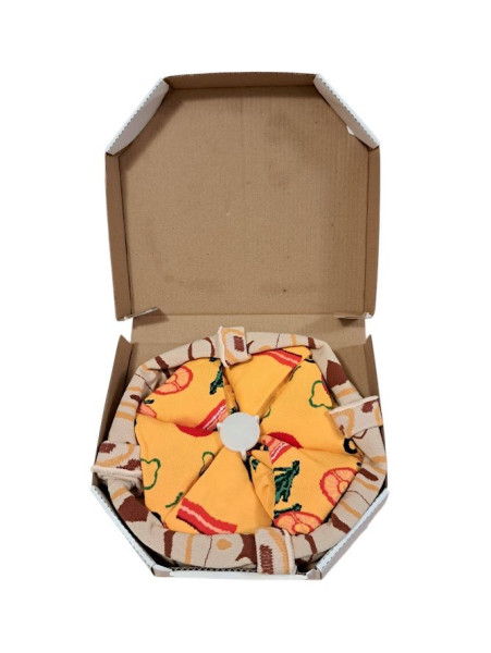 Ponožky Pizza box (1)