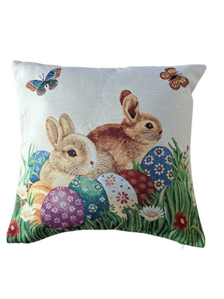 Dekorační povlak na polštář velikonoční 45x45 (1)