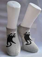Dámské ponožky kočky - kotníkové (1)