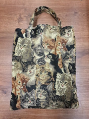 Gobelínová taška motiv kočky (2)