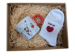 Dárkový set hrnek srdce 1