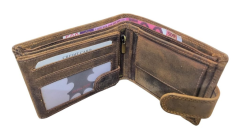 Kožená pánská peněženka se zapínáním Dravec (3)