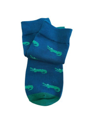Aura Via Veselé ponožky s motivem krokodýla