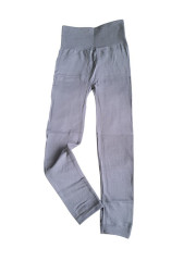 Dámské termo legíny šedé vyšší pas