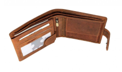 Kožená pánská peněženka Jelen Hnědá (2)