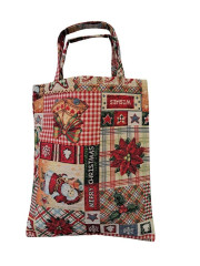 Vánoční nákupní taška