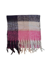 Dámská šála s třásněmi barva R