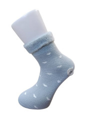 Aura Via Dámské termo ponožky Světle modrá