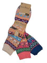 Dámské zimní ponožky 3 páry (5)