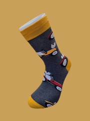 Aura Via Veselé ponožky s motivem traktoru