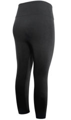 Dámské termo legíny šedé vyšší pas