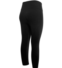Dámské termo legíny černé vyšší pas