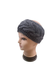 Dámská termo čelenka Tmavěšedá