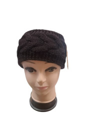 Dámská termo čelenka Tmavěhnědá (3)