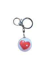 Přívěsek Srdce červené Valentýn