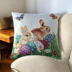 Velikonoční povlak na polštář 45x45 (2)