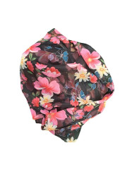 Letní šála-šátek 70x180cm Květy Mix
