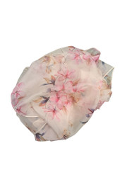 Letní šála-šátek 70x180cm Kvítky