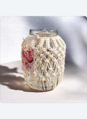 Svícen střední Macrame B